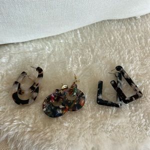 Madewell Resin Earrings